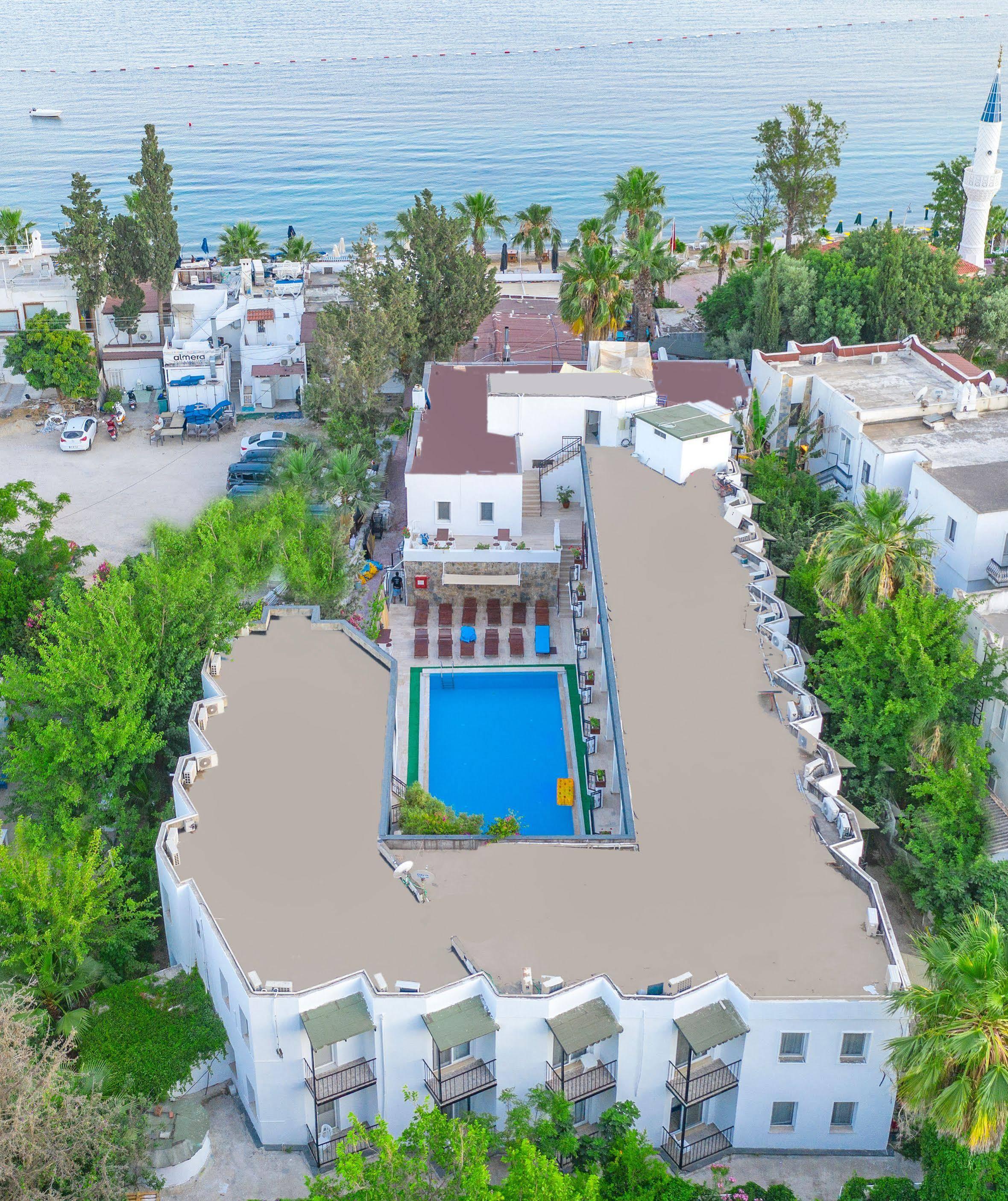 Blue Bay Beach Hotel (Adults Only) Bitez Bagian luar foto