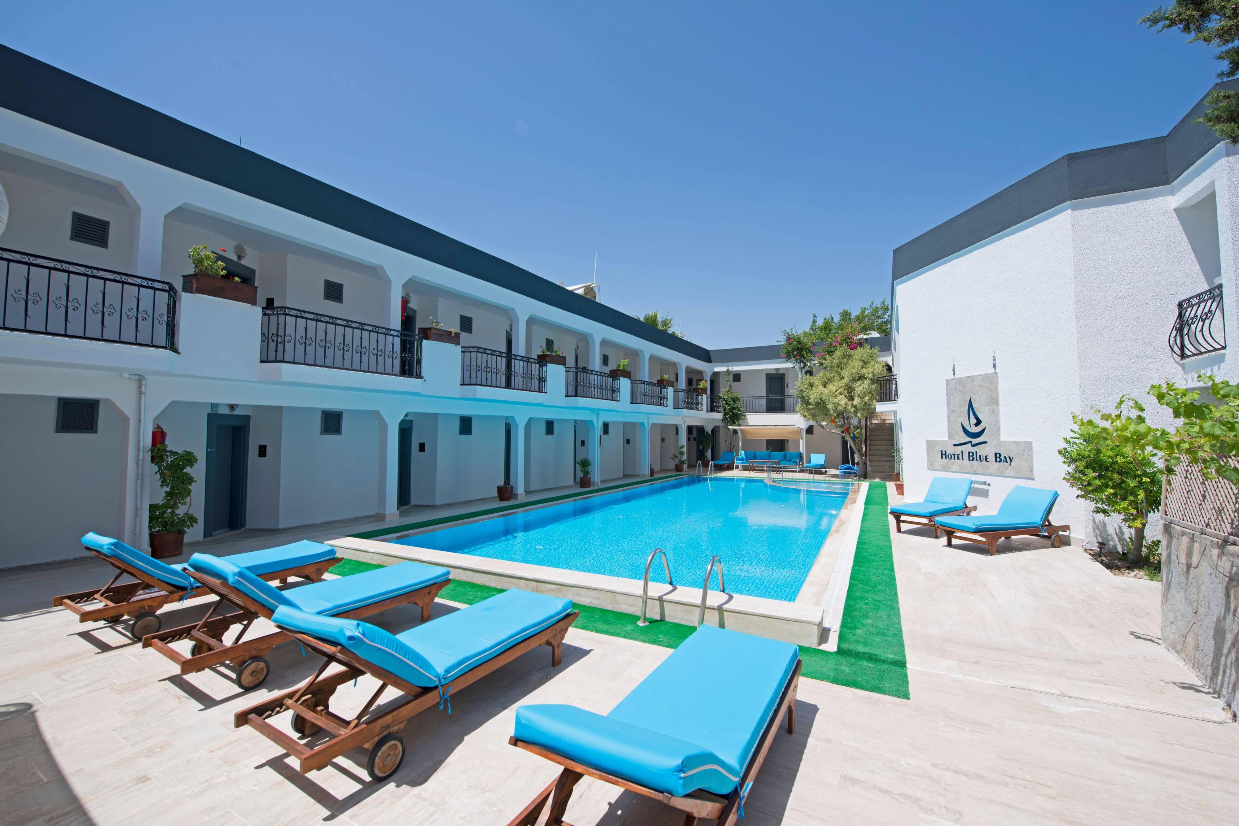 Blue Bay Beach Hotel (Adults Only) Bitez Bagian luar foto